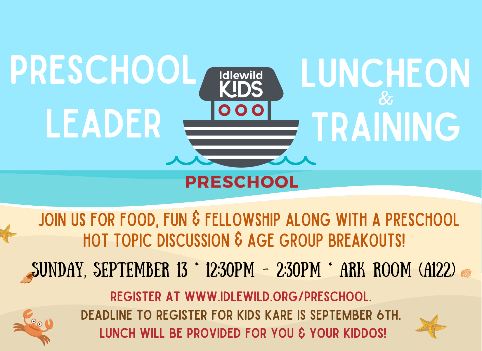 Preschool Leader Training
